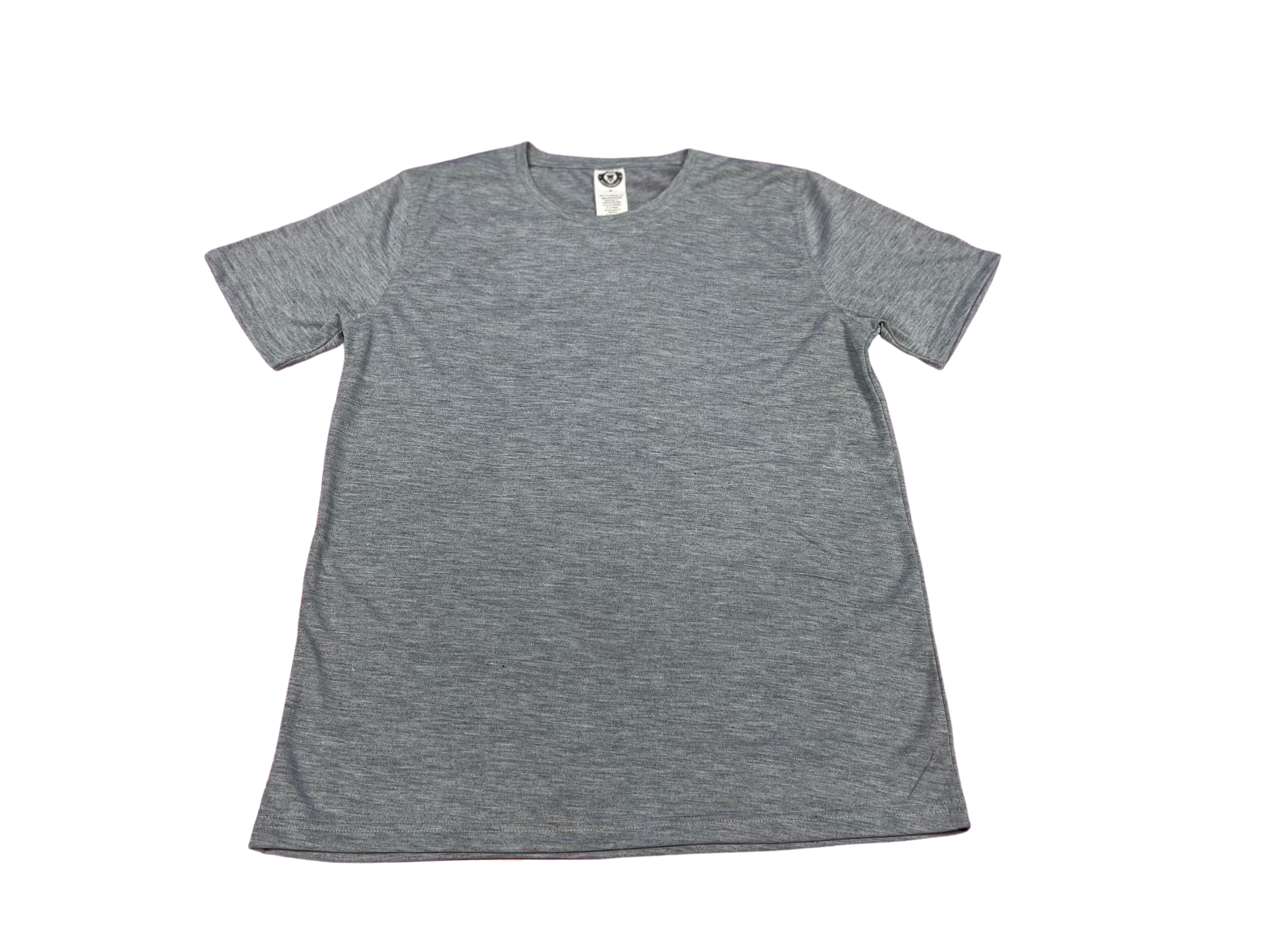 Grey Melange- Adult Premium Sublimation T-Shirt