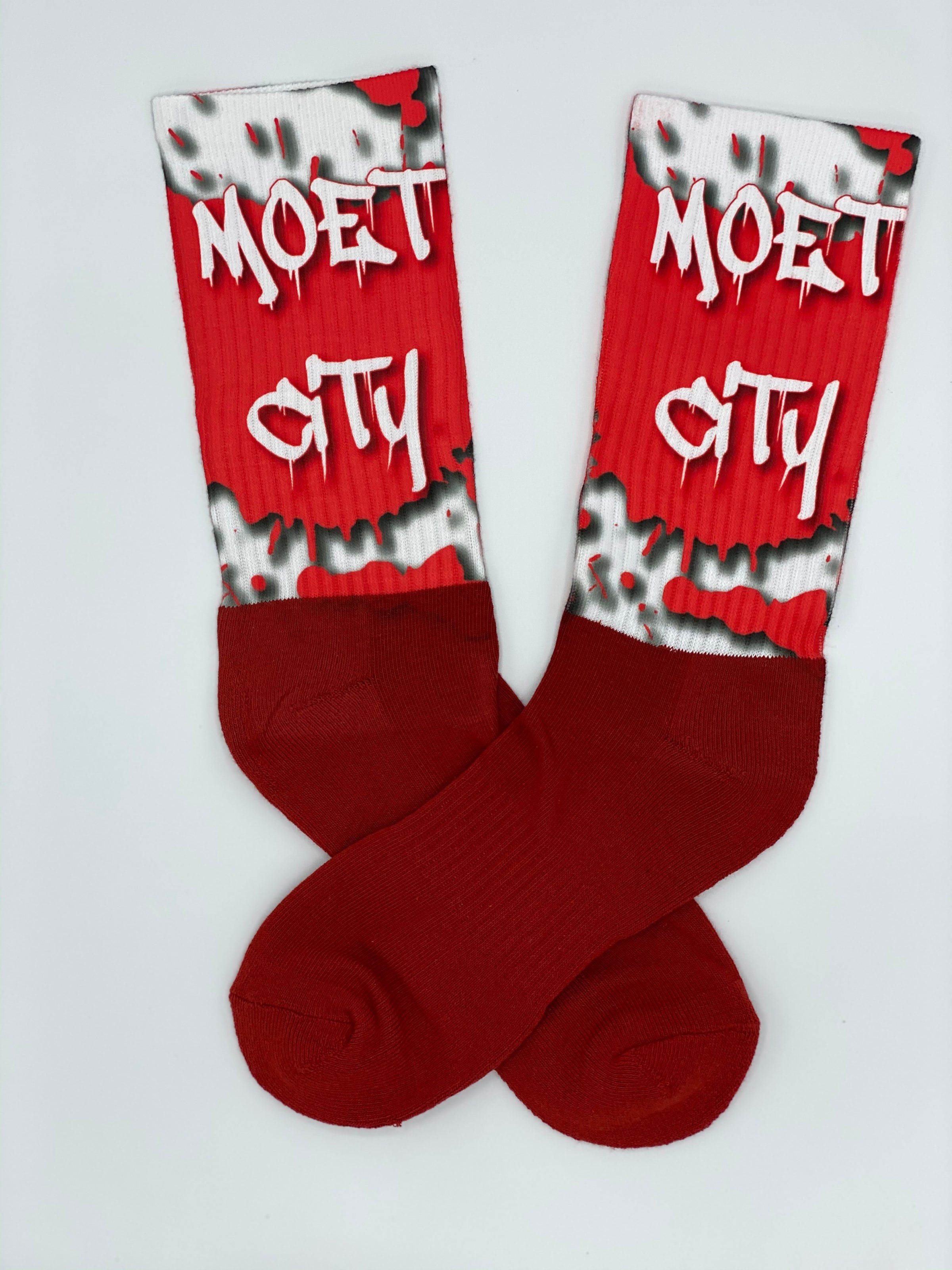 Sublimation Socks Red Coat Design Studio